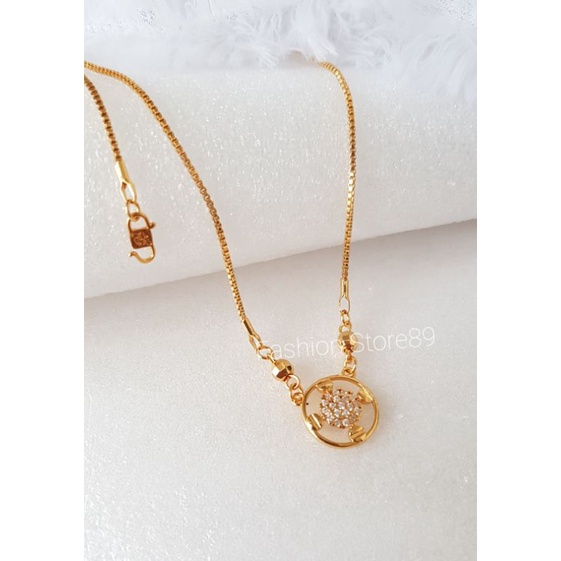 new Kalung Koye Fashion Dewasa perhiasan xuping lapis emas import koye xuping yaxiya bestquality