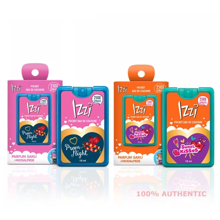 Izzi Pocket Eau De Cologne Pocket Parfum EDC Saku 18ml