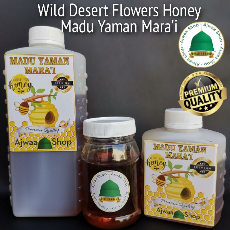 

Wild Desert Flowers Honey Madu Yaman Mara'i Premium 1 Kg