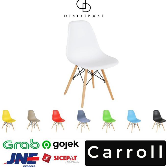 Kursi Makan / Kursi Belajar Carroll - Putih