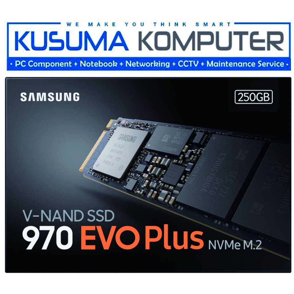 SSD Samsung 970 EVO Plus 250GB M.2 NVMe PCIe Gen 3.0 x 4