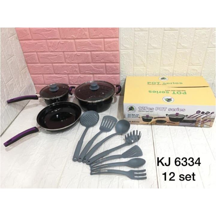 COOKWARE  SET 12PCS POT SERIES