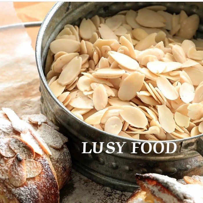 

Kacang almond slice Premium almond iris mentah