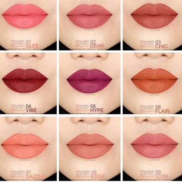 Wardah InstaPerfect Matte Setter Lip Matte Paint