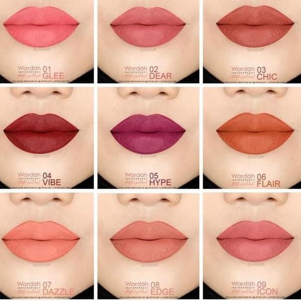 Wardah InstaPerfect Matte Setter Lip Matte Paint