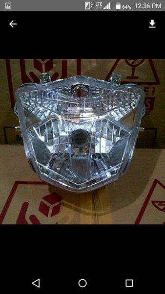 Reflektor lampu depan honda beat new 2016