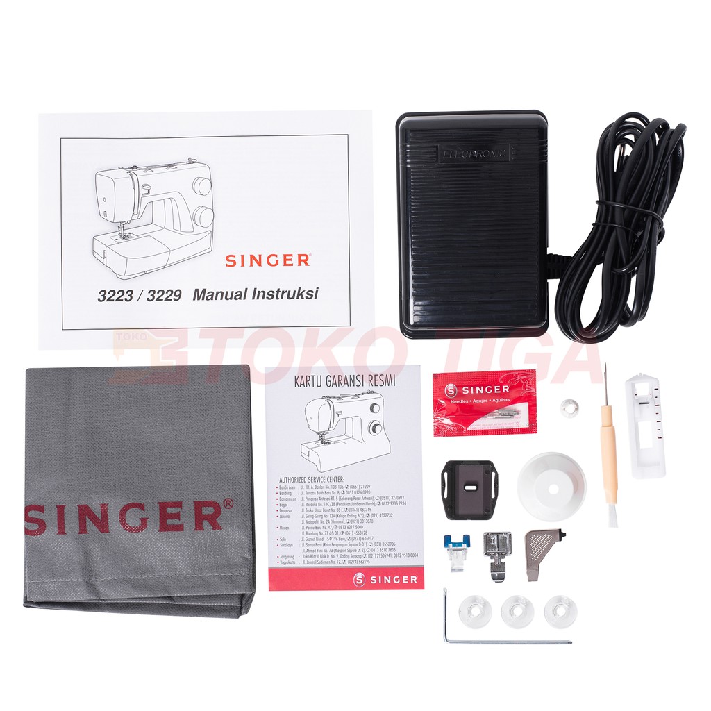 Mesin Jahit SINGER 3223 Simple - Yellow/Kuning-7