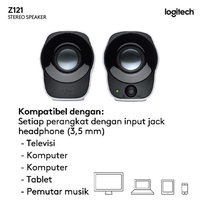 Speaker Logitech Z120 - Speaker Stereo Logitech Z120