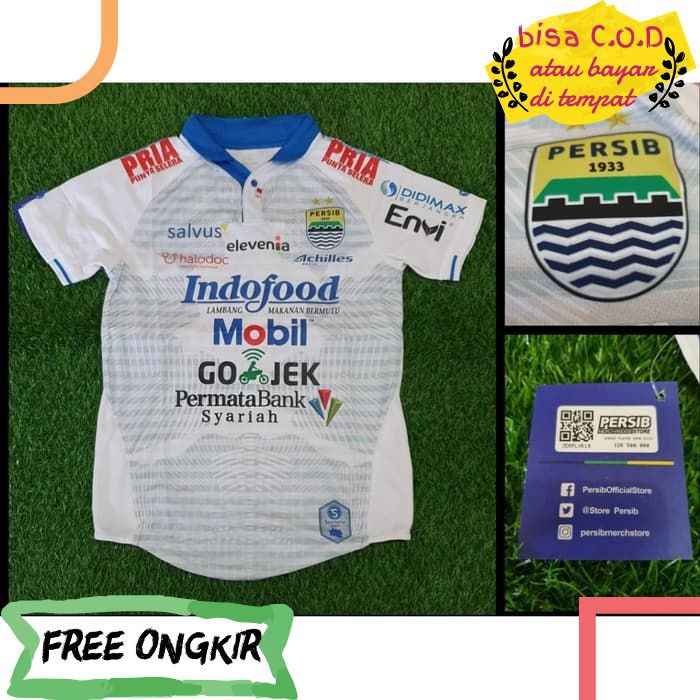 [COD]98 BAJU BOLA JERSEY PERSIB BANDUNG AWAY LIGA 1 2019 GRADE ORI KAOS ANAK PRIA WANITA MURAH
