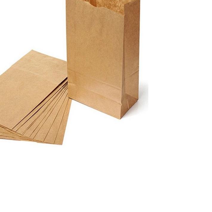 

♞ Goodbee Paper Bag 40 - BROWN - Medium Kantong Kertas Goodbee 100pcs ✶