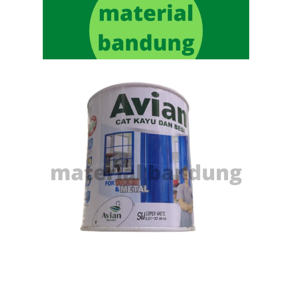 AVIAN SYNTHETIC 0.9L / CAT DINDING / CAT KAYU / CAT BESI
