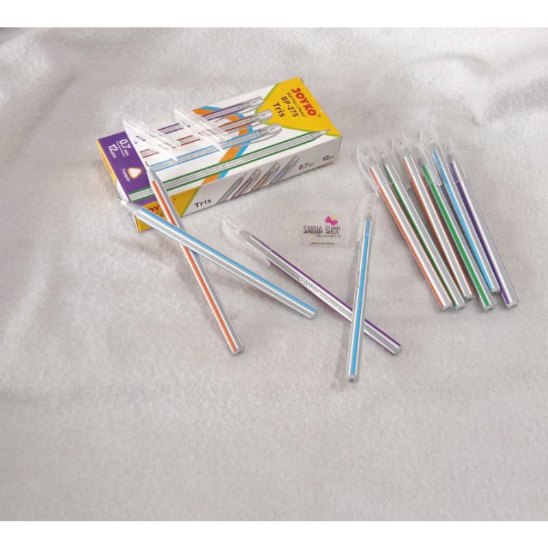 

Sakha - pulpen ulir JOYKO | bolpen lilin murah | pena ulir hitam | alat tulis kantor