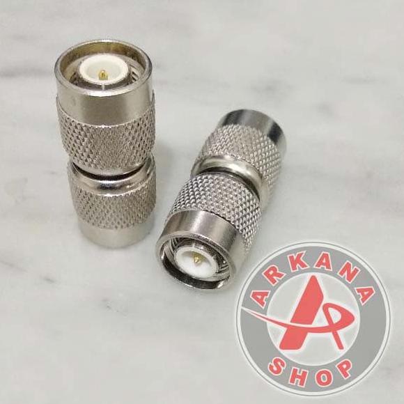 Terbatas Konektor Connector Sambungan Tnc Male To Tnc Male Promo