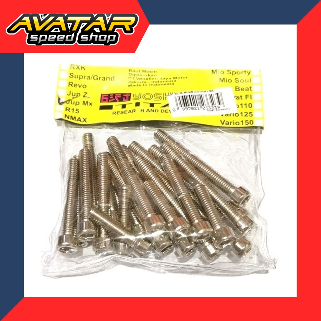 Baut Blok Mesin Motor KLX 150