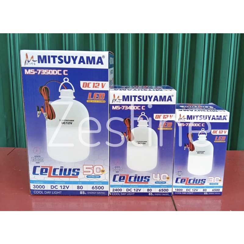 Bohlam Lampu Aki Led Celcius 50w MS-7350 DC C Mitsuyama