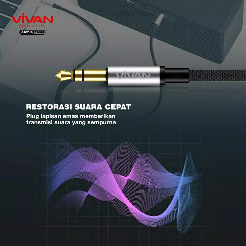 Vivan AUX01 Kabel Audio AUX 3.5mm