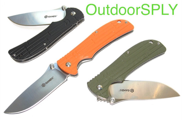 Ganzo G723 Pisau Lipet Pocket Knife Camping Stainless Steel