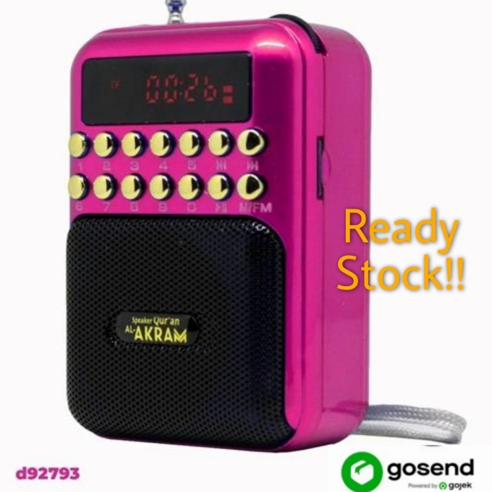 Speaker Quran Al Akram Mini Speaker Audio Murottal