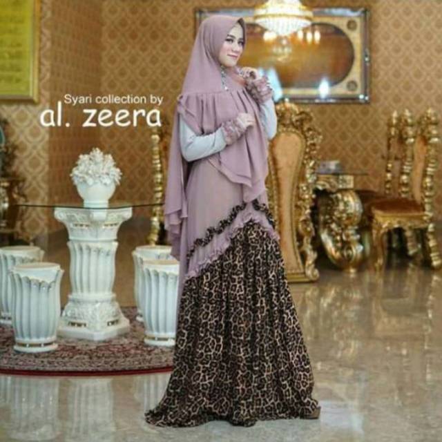 GAMIS SET SYARI PREMIUM TERMODIS TERBARU MURAH | GROSIR Gamis Syar'i | @vinahijabstore | Al Zeera