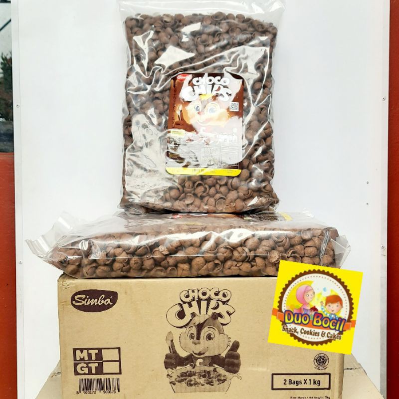 

NG Sereal Cokelat Simba Choco Chips 1 Kg - Duo Bocil Snack