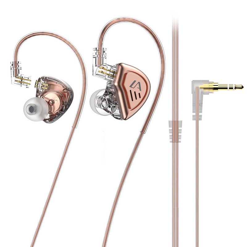 Dq9 Pro X Earphone In ear HIFI Dinamis Bahan Metal Untuk Olahraga / DJ