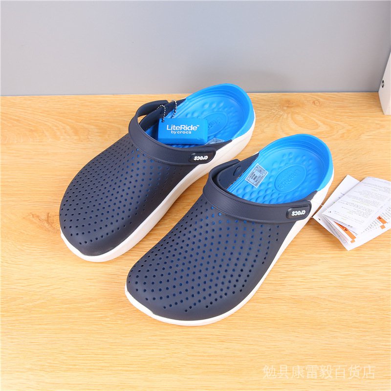 Crocs / Sandal Crocs / Crocs Literide / Literide / Sandal Pria / Lite Ride / Sepatu Sandal Perawat