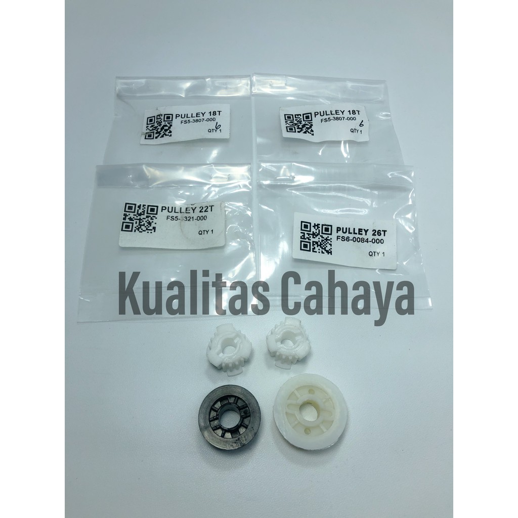 Gear Pulley Timing Belt Fotokopi Canon IR 6000/6570/5075 Lokal 1Set