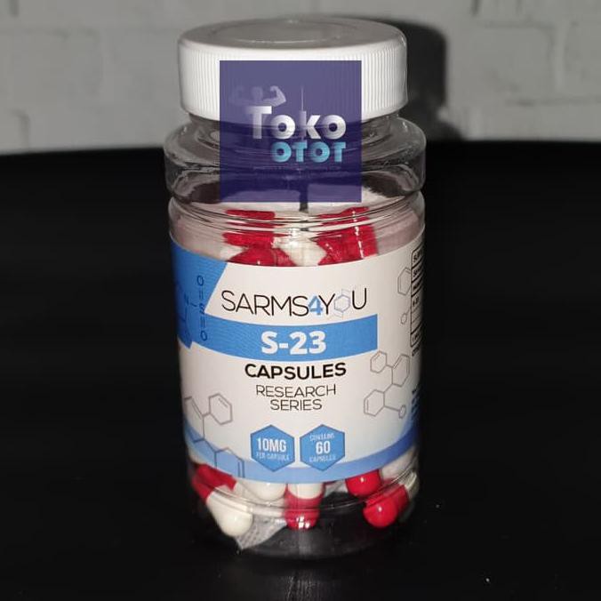 ⭐⭐ PRODUK BAGUS SUPLEMEN FITNES⭐⭐ SARMS4YOU EUROPE S23 10MG 60 CAPSULES SARMS S 23 SARM S-23