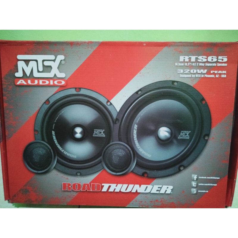 speaker mtx thuder 6,5 inc /speaker Semarang /MTXRts65