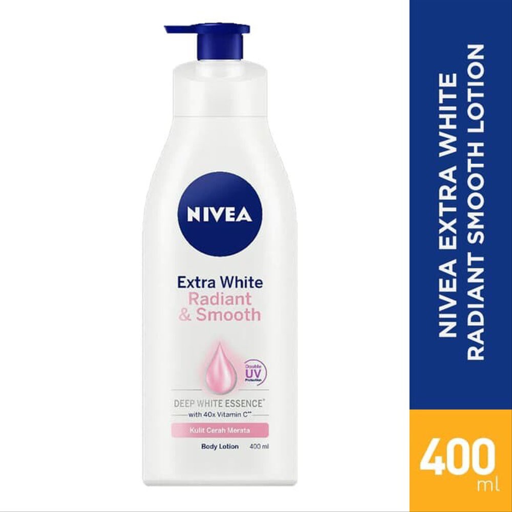 Nivea Extra White Radiant & Smooth Lotion 400ml [Pump]