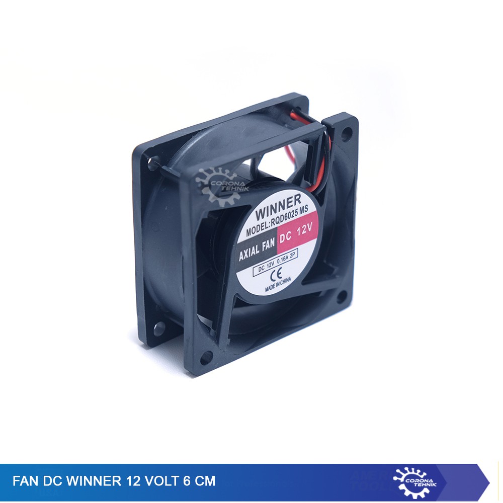 Fan DC 12 Volt 6 cm winner