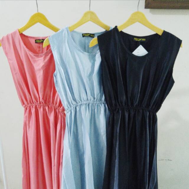 Raina long dress longdress satin hijab