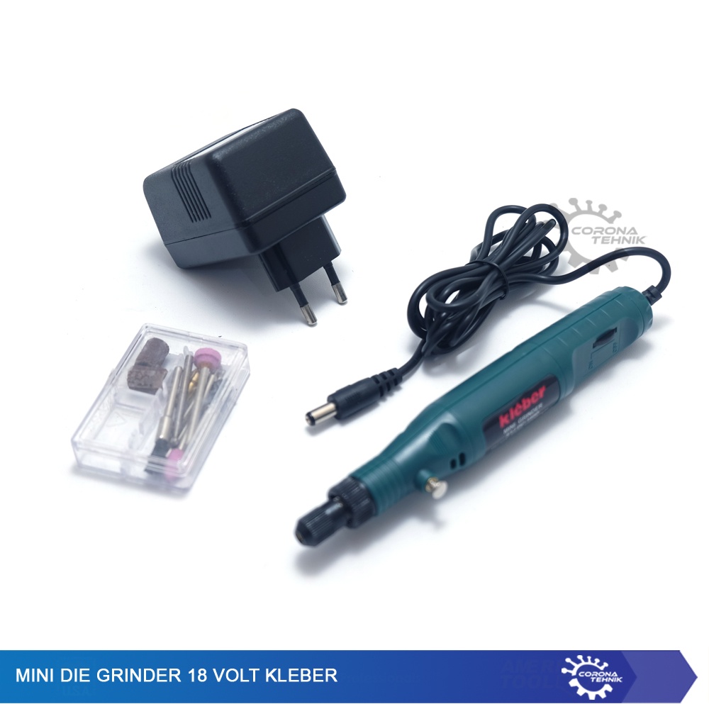 Kleber - Mini Die Grinder Set 18 Volt