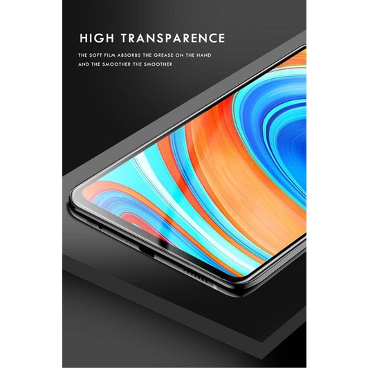 Gel Protective Film For Xiaomi Redmi Note 9 PRO MAX Hydrogel Film For xiomi Redmi Note 9S 6 8 PRO 8T 7 TPU Screen Protector