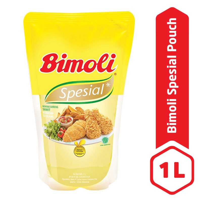 

Bimoli Special Minyak Goreng Pouch 1 Liter