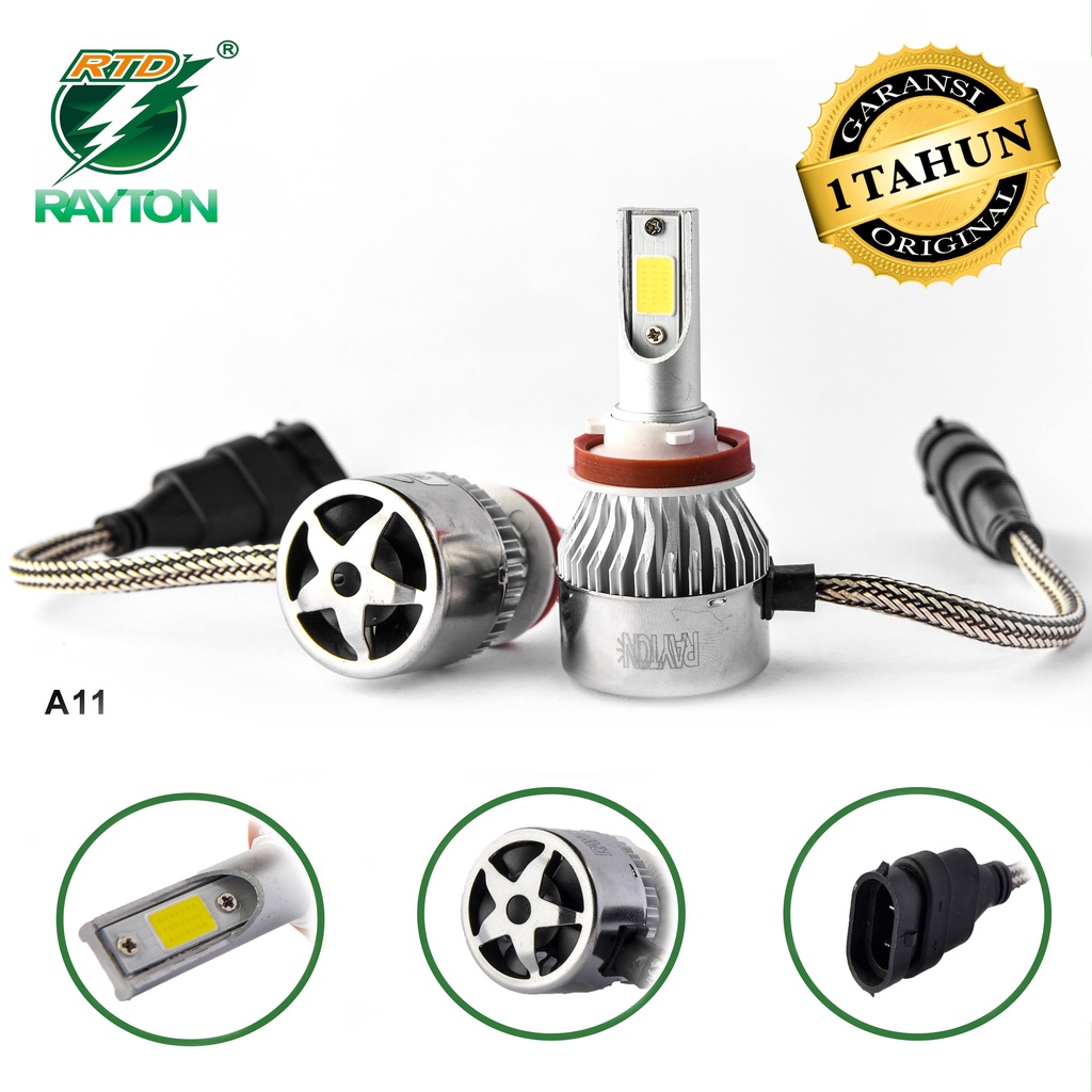 Rayton Led Motor Otomotif Mobil A11 Single Beam