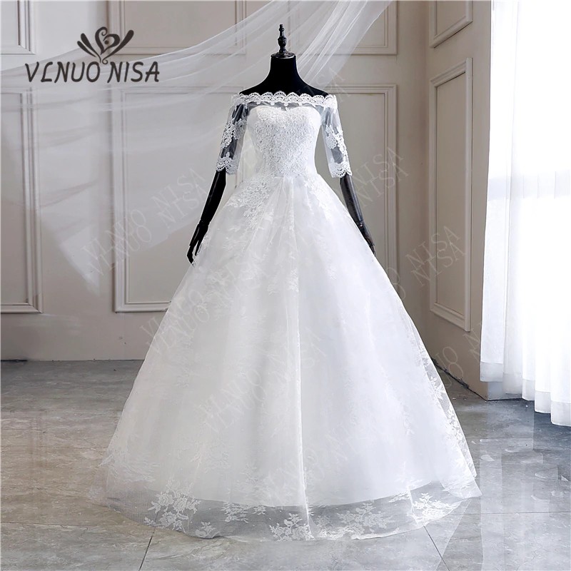corset wedding dresses with sleeves
