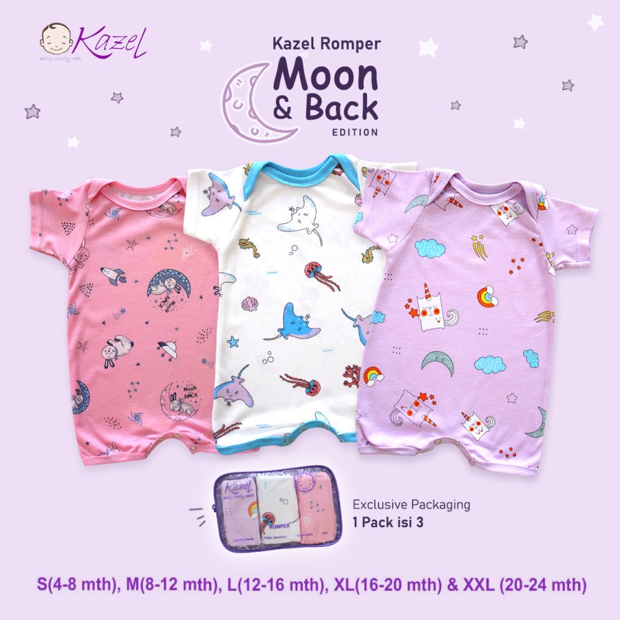 Kazel - Romper Girl Moon and Back Edition