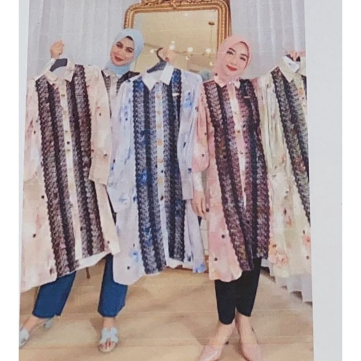 TUNIK ABSTR SHELLASAUKIA