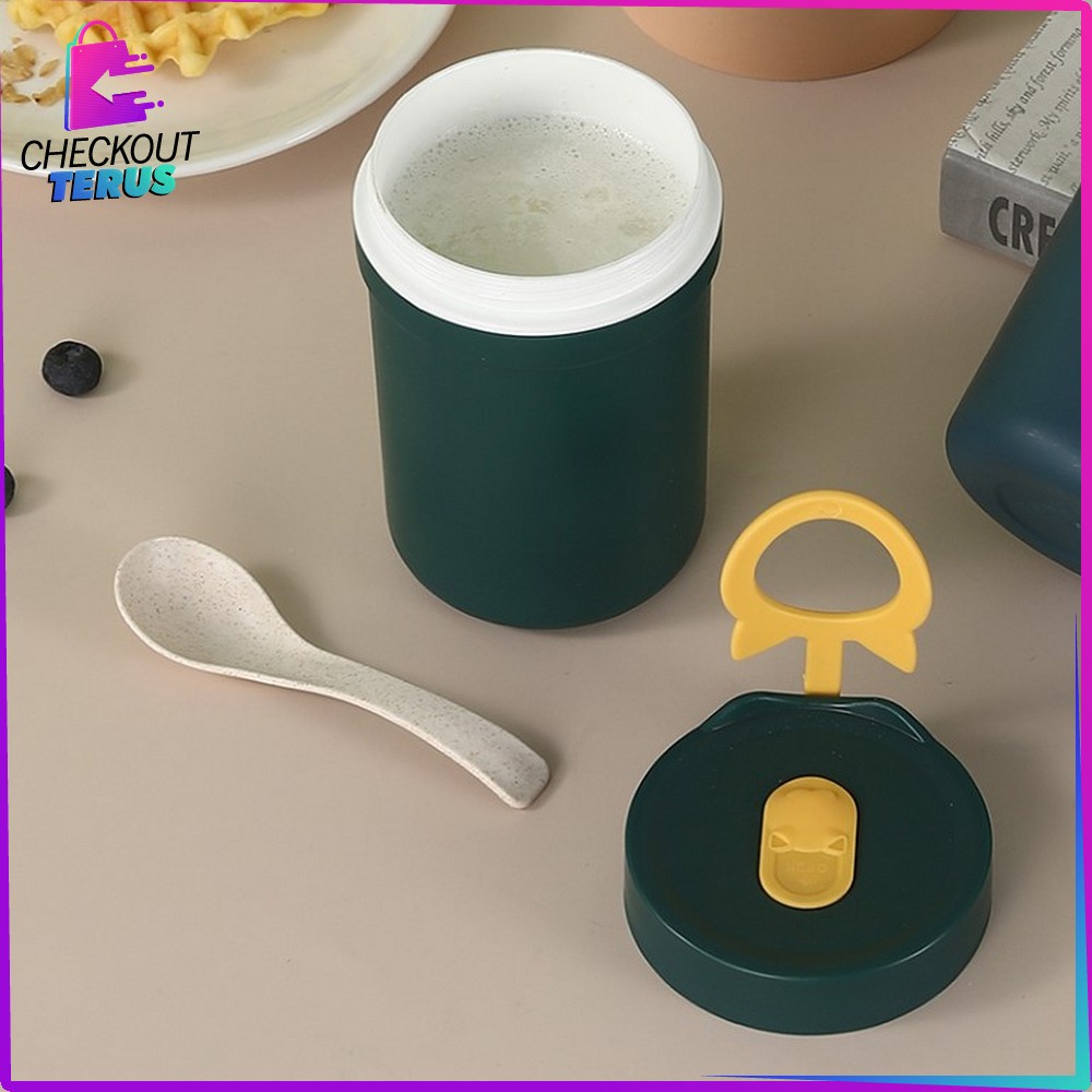 CT C377 Breakfast Cup Portable Tempat Sup Bubur  Anti Tumpah Soup Cup Kontainer Tempat Bekal Makanan Tempat Sarapan