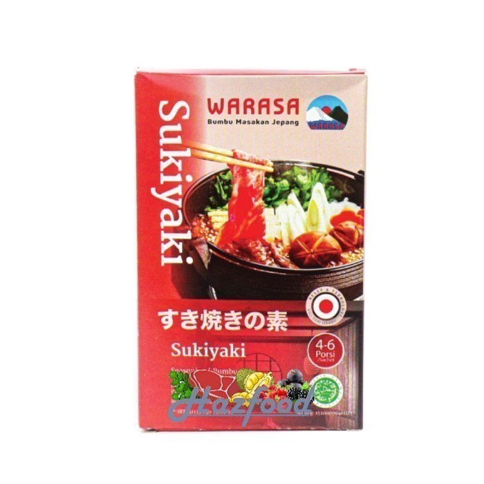 

BUMBU SUKIYAKI WARASA 50 GRAM HALAL HALAL
