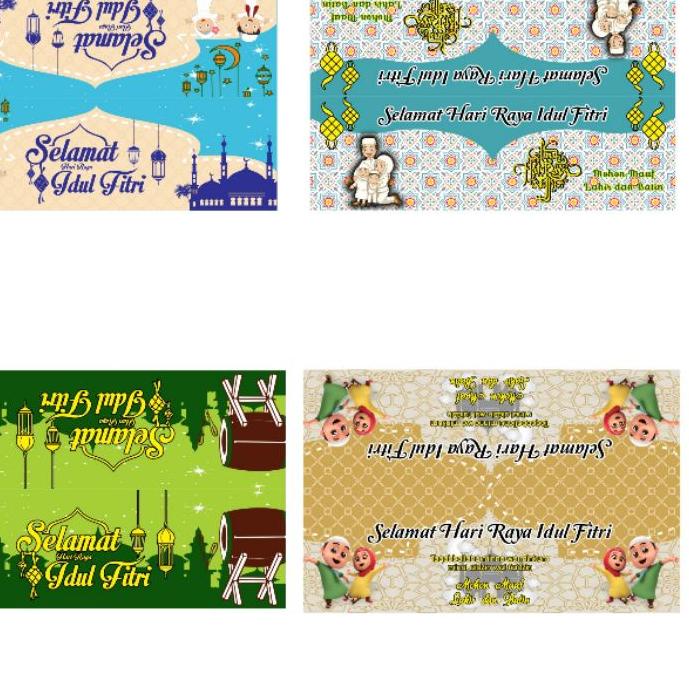 

04J✰ Paket kemasan tenteng tema Idul Fitri TERBAIK