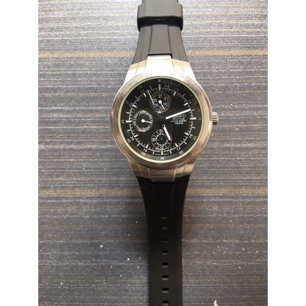Bekas Second Preloved Jam Tangan Casio Edifice Analog Original Fashion Stainless Steel
