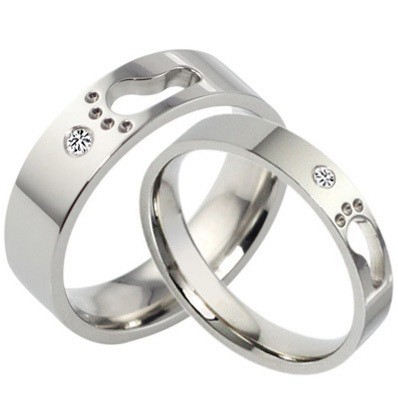 OBRAL Cincin Couple Titanium / Cincin Couple Ring / Couple Pasangan / Cincin Tunangan