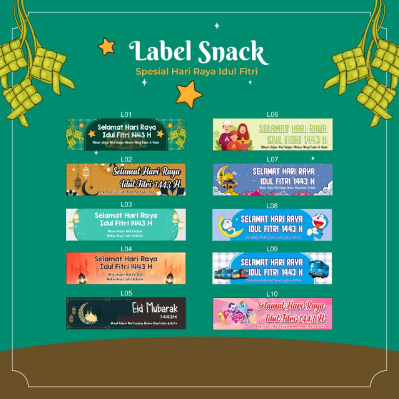 

Label Snack / Tas Hampers