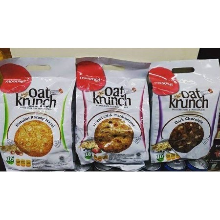 

Munchys Oat Krunch Dark Chocolate - Hazelnut 416 gr
