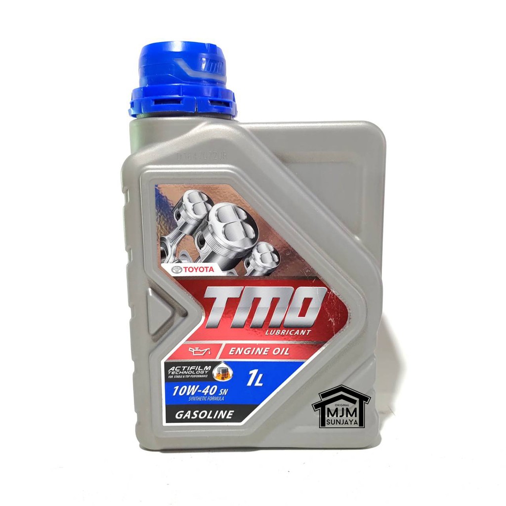 Oli Toyota TMO 1 Liter 10W-40 Mesin Mobil Bensin Botol Full Synthetic Gasoline SN 10W40 Original