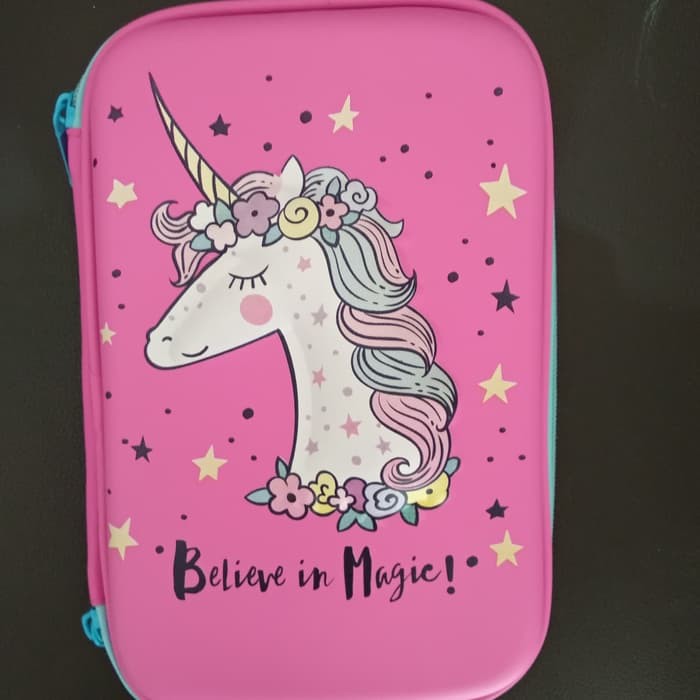 

KOTAK PENSIL KEREN 3D UNICORN