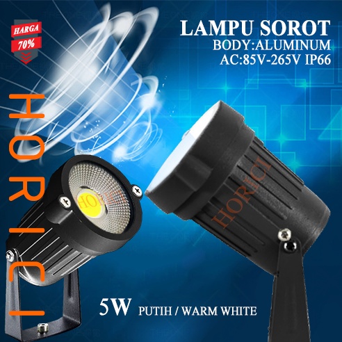 COB 5W Lampu Sorot Taman 5Watt Garden Light