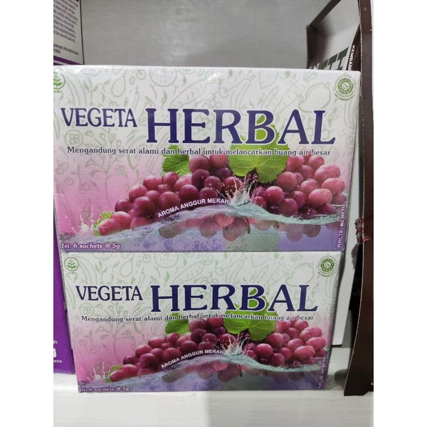 VEGETA herbal anggur 6s @ 5ml